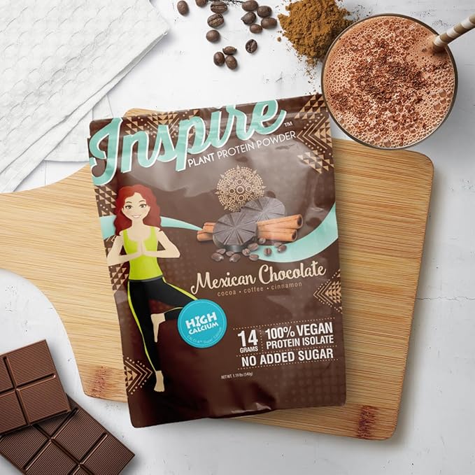 Bariatric Eating Inspire 14g Plant Based Protein Isolate Powder - Mexican Chocolate