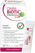 Omni-Biotic Stress Release Kids Probiotic – Science Backed Kids Probiotic Supplement for Digestion Emotional Balance &amp Stress Resilience – Fast-Melt Powder (28 Daily Packets)