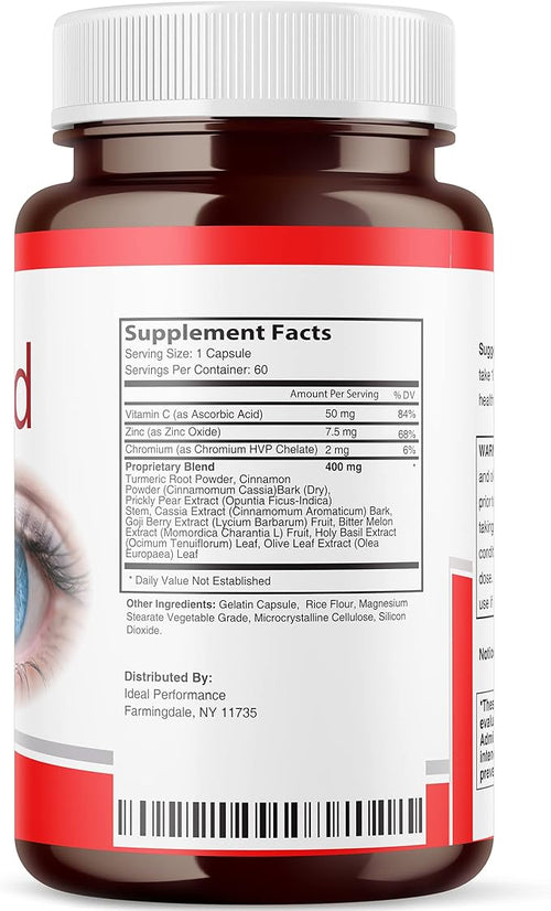 (2 Pack) Visishield Advanced Vision Formula for Eyes Supplement Pills Vitamins (120 Capsules)