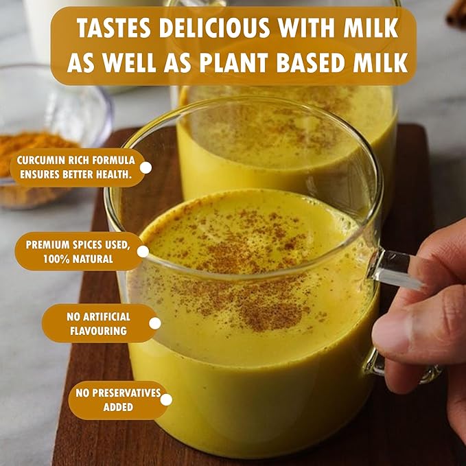 Natural Lakadong Turmeric Latte 100g