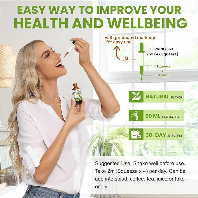 Liposomal Rhodiola Rosea Tincture Ultra Strength Rhodiola Supplement with Ashwagandha Saffron Magnesium SAM-e Rhodiola Rosea Extract Liquid Drops for Natural Relaxation Mood Energy Pack of 2