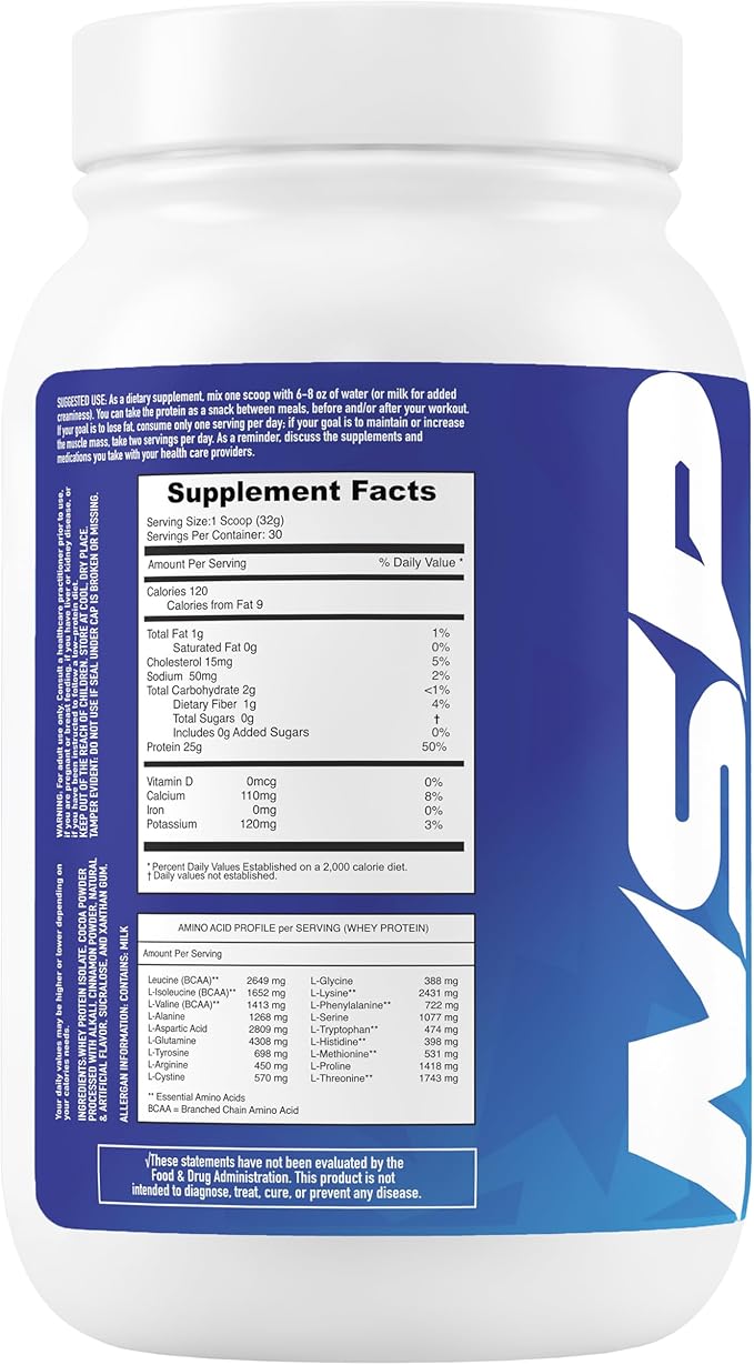 Isolate Protein Cinnamon Crunch | 25g Protein | 0 Sugar | Low Calorie | 30 Servings