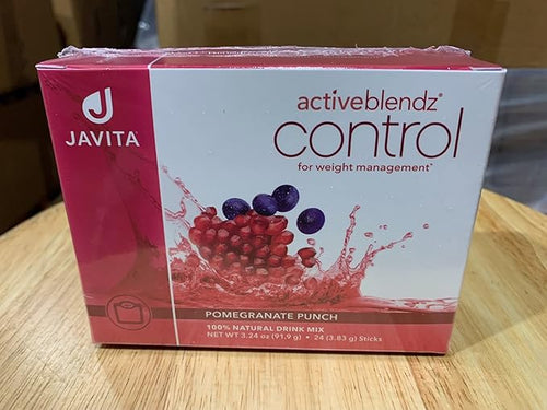 ActiveBlendz Control Instant Fruit &amp Herbal Drink by Javita – Refreshing Botanical Blend – Daily Balance &amp Sugar Craving Support – Easy-Mix Wellness Beverage (2 boxes/ 48 serv)