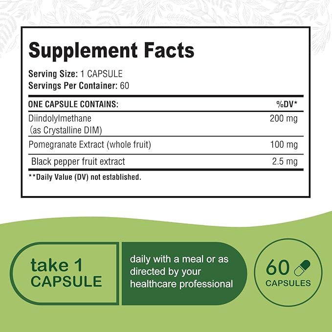 Nutraceuticals - DIM Hormone + Detox (60 Capsules)
