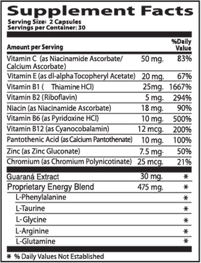 Neurobion energy + Neurobion high potency dietary supplement special blend of amino acids vitamins b1- b6- &amp b12 + zinc