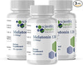 Melatonin 120mg | Single-Dose Melatonin in Easy-to-Swallow Capsules | Vegan Non-GMO &amp Gluten-Free | US-Made Extra Strength (3-Pack)