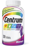 Centrum Women Multivitamin / Multimineral Supplement Tablet Vitamin D3 (200 Count) (Package May Vary)