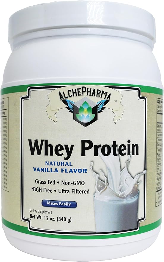 Premium Whey Blend - Grass-Fed Whey Protein Concentrate &amp Isolate Powder Naturally Sweetened (12 Ounce Natural Vanilla)