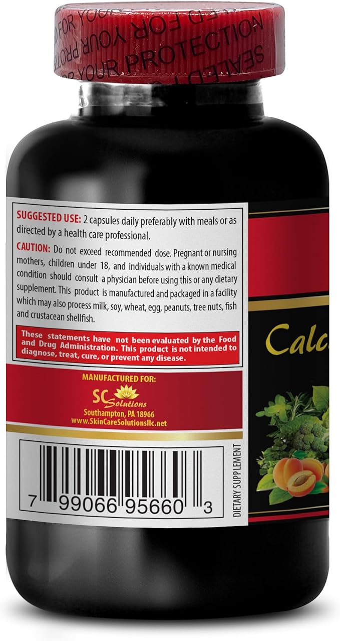 Calcium Magnesium Capsules - Calcium Magnesium Complex with Vitamin D and Boron - Best Protein Powder for Muscle Recovery Mood Enhancement Pills Triple Boron Complex - 2 Bottles 120 Capsules
