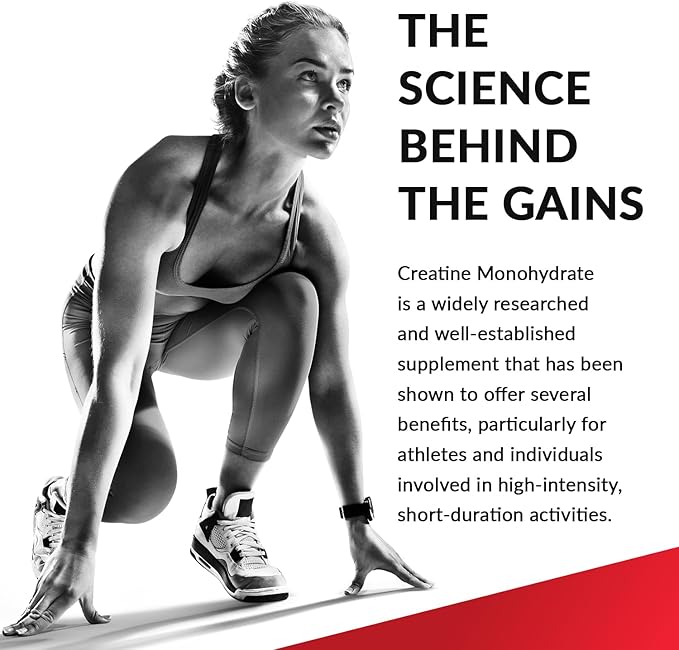 Granite Creatine Monohydrate Supports Strength Endurance &amp Muscle Recovery Creatine for Men &amp Women Soy-Free Dairy-Free Gluten-Free (80 Servings)