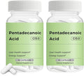 Pentadecanoic Acid Pentadecanoic Acid Supplement C15:0 Supplement Cellular Metabolic Support &amp Immune System Enhancement Premium High Altitude Sheep Milk Sourced 60 Capsule 2PCS