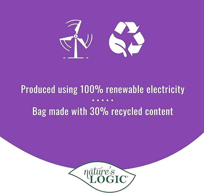 NATURE'S LOGIC Dry Dog Food - 100% Natural - No Synthetics - for All Ages Sizes Breeds - Free from Common Allergens High Protein - Rabbit Meal Feast 25lbs