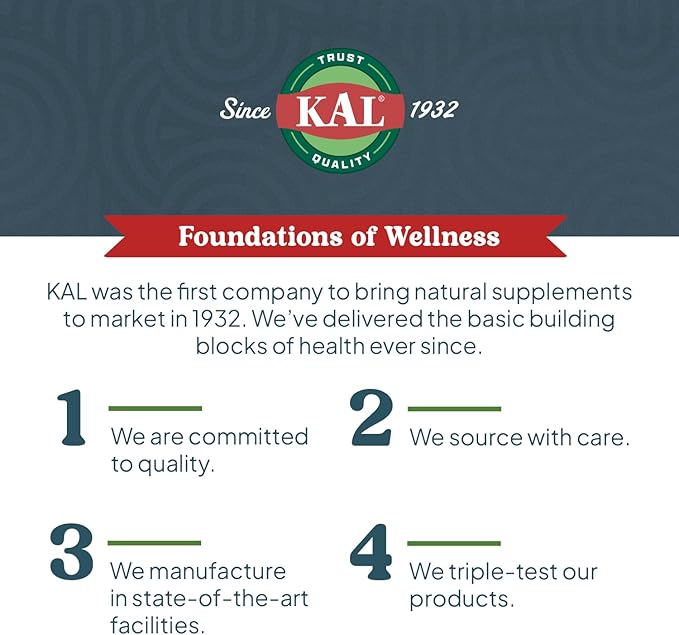 KAL Amino Acid Complex Tablets 1000 mg 100 Count
