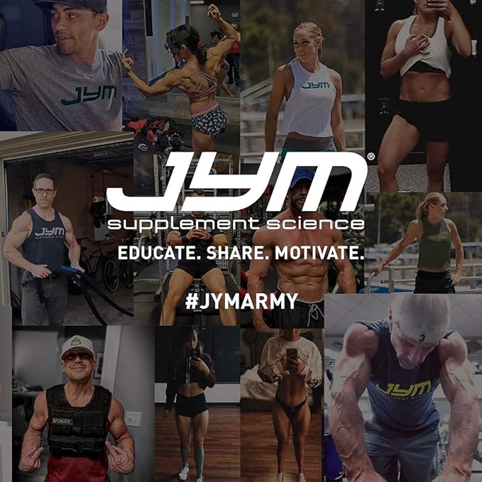 JYM Supplement Science Pre JYM Black Cherry Pre Workout Powder for Men &amp Women BCAAs Nootropics Creatine HCI Citrulline Beta-Alanine Betaine Taurine Huperzine 30 Servings