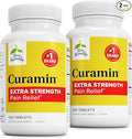 Terry Naturally Curamin Extra Strength - Curcumin &amp Boswellia for Healthy Circulation Support - Turmeric Supplement to Support Joints Muscle Health &amp Endorphin Production - 120 Tablets (Pack