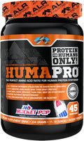 Humapro | Amino Acids Protein Matrix for Humans | 99% Utilization for Lean Muscle | Vegan Gluten Free | 334g / 45 Servings (Rocket Pop)