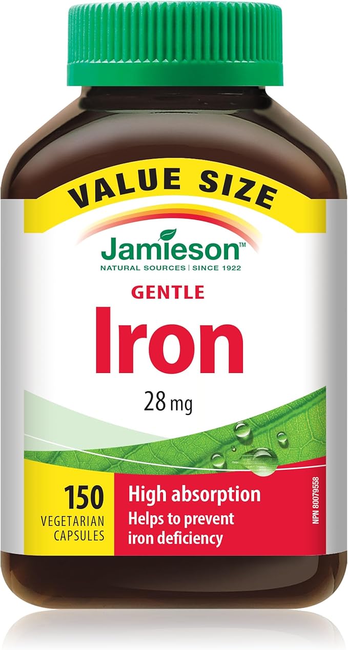Jamieson High Absorption Gentle Iron 150 caps Value Size