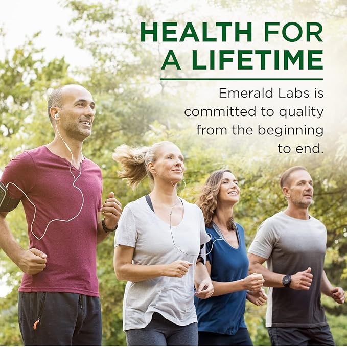 EMERALD LABS Vitamin D3+K2 (60 Caps) &amp Magnesium (120 Caps) - Bone Health Heart Support &amp Sleep Support with Vitamin D VitalDelta MK-7 &amp Pure Albion Magnesium - Gluten-Free