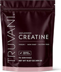 Truvani Creatine Monohydrate Powder | 5g Pure Creatine Per Serving | Third Party Tested | 90 Servings | Supports Strength and Cellular Energy | No Fillers | Women and Men