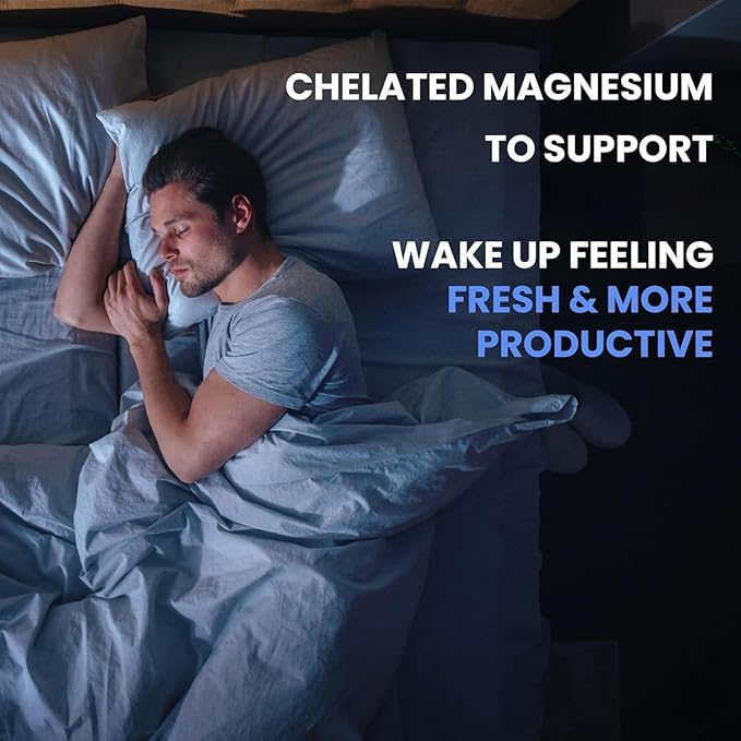 Generic Magnesium Glycinate 2000mg Per Serving Supplement - 120 Veg Tablets