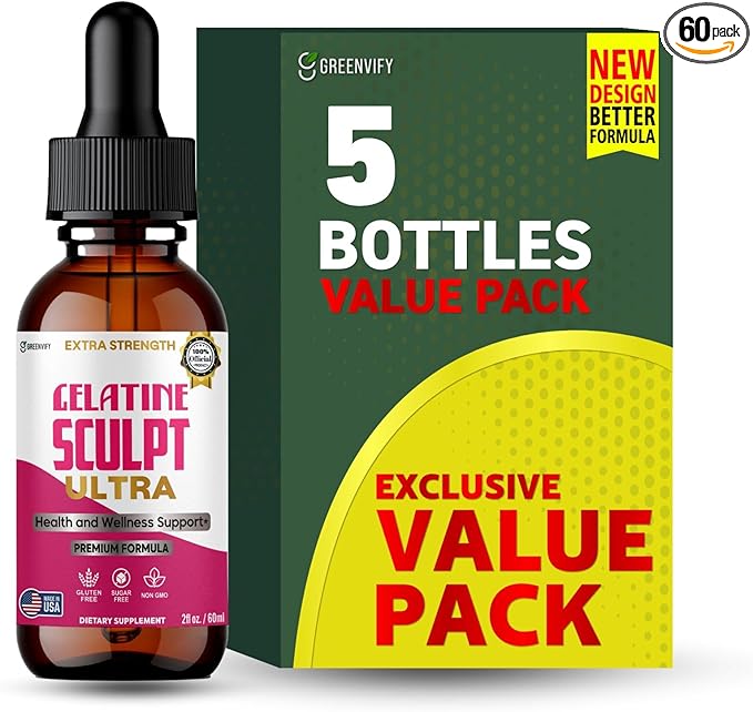 Gelatine Sculpt Ultra Health and Wellness Support 60 Servings