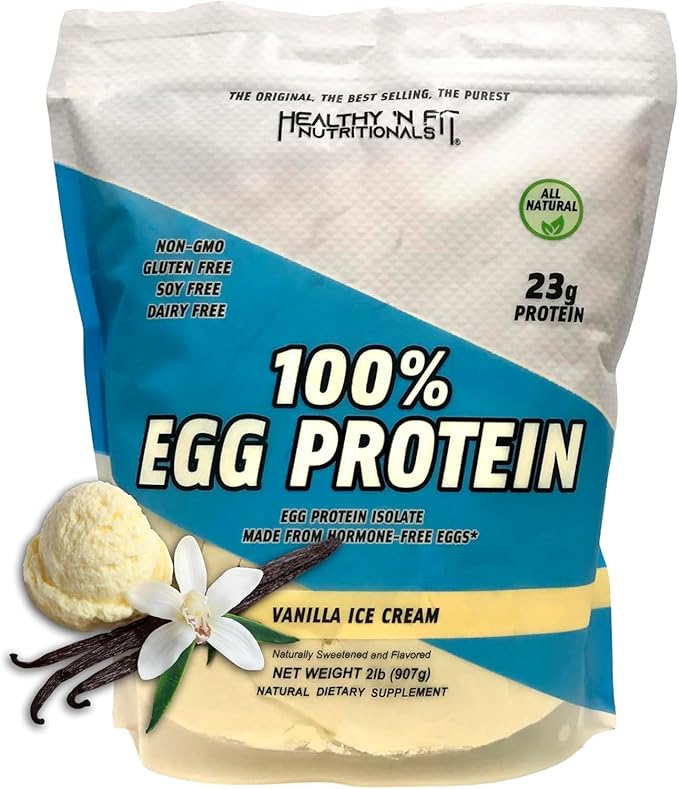 Healthy'N Fit Nutritionals 100% Egg Protein Vanilla Ice Cream - 2 lbs