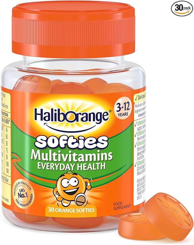 Haliborange Orange Multivitamin Softies 30 Capsule