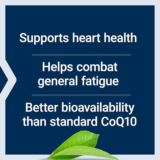 Life Extension Super Ubiquinol CoQ10 Heart Health Supplement Cell Energy oxidative Stress Defense Maximum Absorption 100 mg Non-GMO Gluten-Free 60 softgels