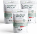 Bovine Collagen Powder Hydrolyzed Multi Collagen Peptides Powder Supplement: for Collagen Protein Coffee and Healthy Hair Skin Nails - 45 Servings (3)