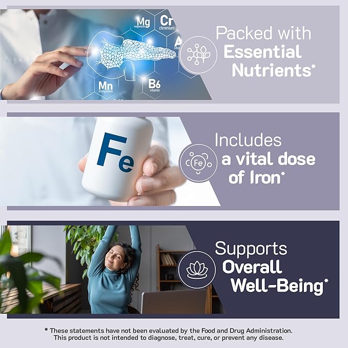 YUM-V'S Iron Gummies - Multivitamin Iron Supplement with Vitamin C A B &amp Zinc Supports Blood Oxygen Vegan Supplements for Women Men &amp Kids for Growth and Development - Grape Flavor | 2-Pa