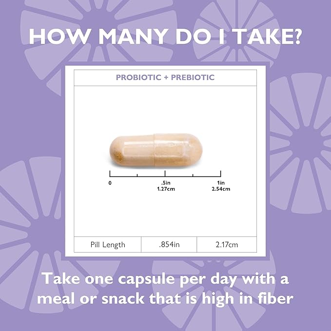 Celebrate Vitamins Balance Probiotic + Prebiotic - Post Bariatric Surgery Daily Supplement for Women &amp Men 28.5 Billion CFU - Supports Digestive &amp Immune Health Gluten Free (30 Capsules)