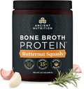 Ancient Nutrition Bone Broth Protein Powder Butternut Squash Grass-Fed Chicken and Beef Bone Broth Powder 15g Protein Per Serving Supports a Healthy Gut 15 Servings