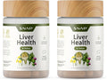 Snap Supplements Liver Health &amp Detox - Milk Thistle Supplement Supports Healthy Liver and Digestive Health 60 Vegetarian Capsules (2-Pack)
