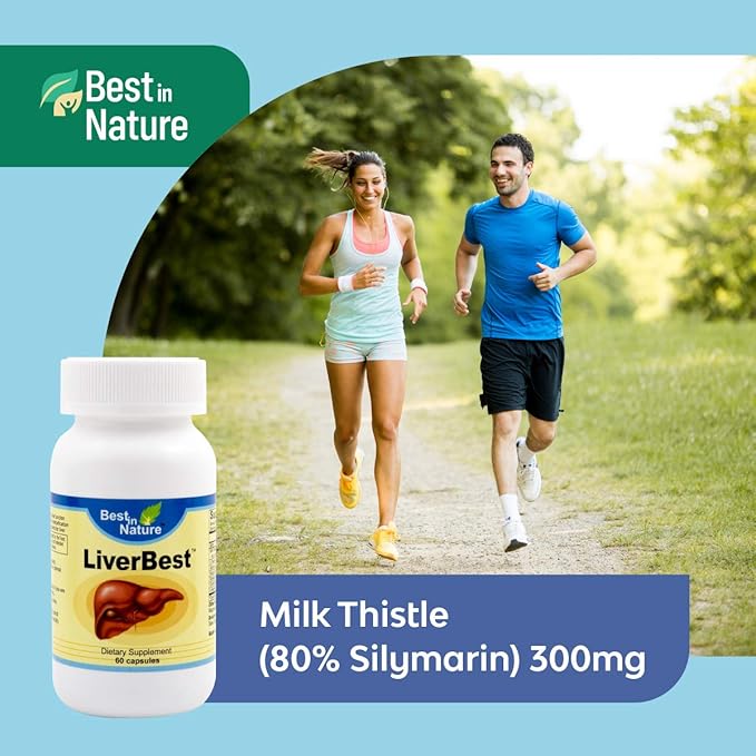 LiverBest - Supplement Featuring Milk Thistle L-Taurine and More