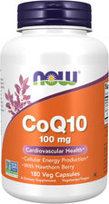 NOW Coq10 100 mg180 Veg Capsules