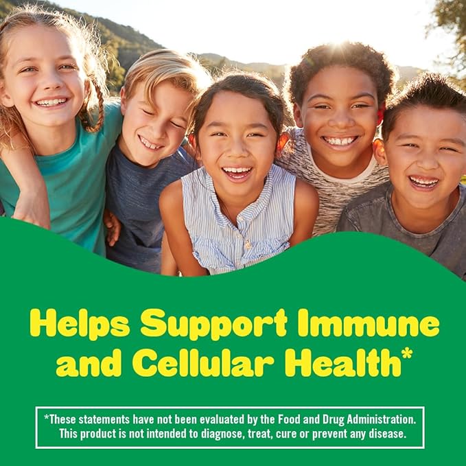 L’il Critters Fiber Daily Gummy Supplement for Kids for Digestive Support Berry and Lemon Flavors &amp Immune C Daily Gummy Supplement Vitamin for Kids for Vitamin C D and Zinc for Immune Support