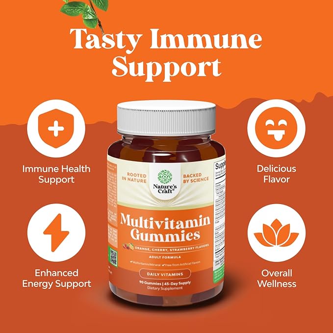 Bundle of Fiber Gummies for Adults - Chicory Root Supplement with Prebiotic for Gut &amp Digestive - Sugar Free &amp Vegan and Multivitamin Gummies for Adults - Halal Multivitamin Gummy with B12 Bio