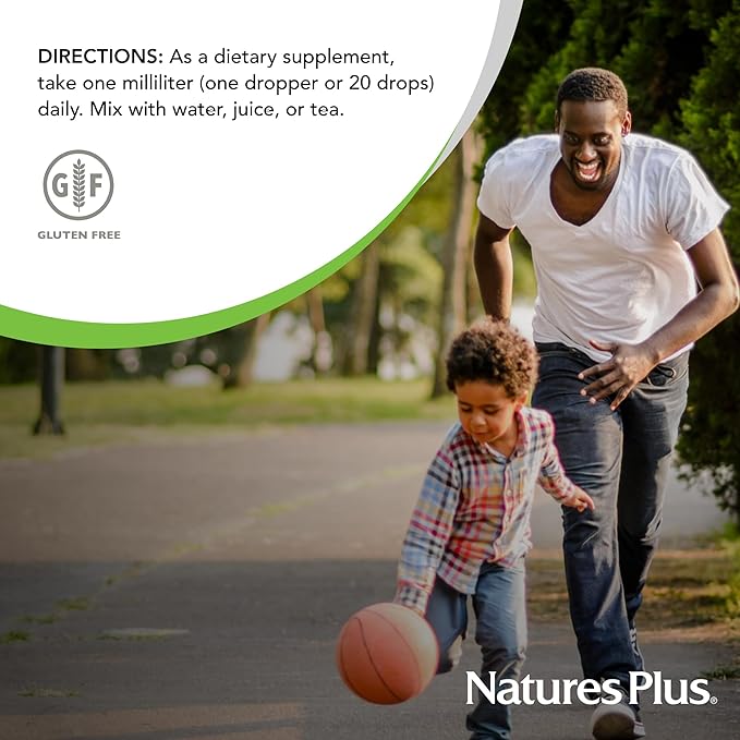 NaturesPlus Herbal Actives Grape Seed 25 mg Liquid Suspension - Vegan Drops 1 fl oz - Vegetarian Gluten-Free - 30 Servings