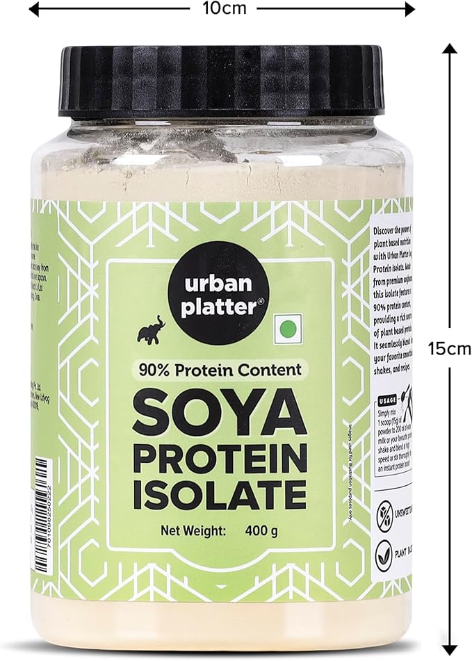 Soya/Soy Protein Isolate Powder 400G / 14.1Oz (Nutritional Dairy Free And Gluten Free)
