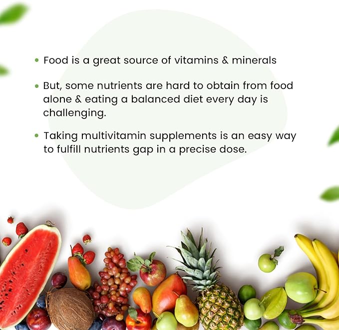 Viva Multivitamin | True Vitamin for Men and Women with Antioxidant &amp Herbs Blend Vitamin C D3 ZincVitamin Ginseng Extract for Energy Stamina &amp Immunity 60 Multivitamin Tablets