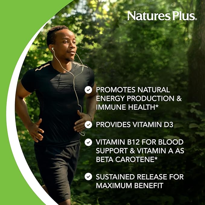 NaturesPlus Ultra II Daily - 90 Tablets - Multivitamin with Whole Foods for Overall Well-Being - Supports Energy &amp Immune Health - Sustained Release - 90 Servings