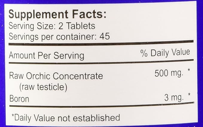 Vitol Body Builders Testron Tablets 90-Count Bottles
