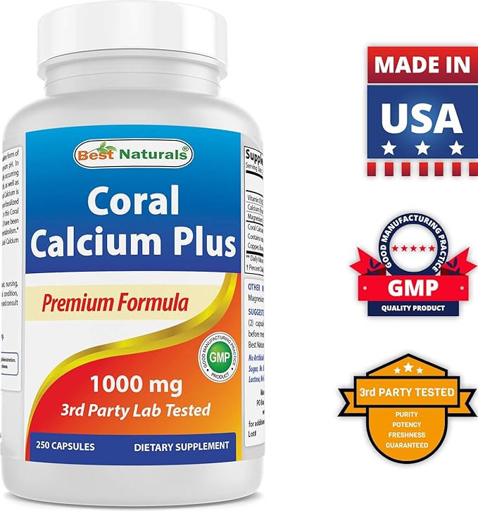 Coral Calcium Plus 1000 mg &amp Zinc Gluconate 50mg