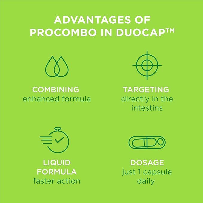 The Smart synbiotic with targeted delivery of The Good Bacteria. Double Capsule and Liquid Formula for Fast Results. 1 Capsule per Day. Laboratory Tested (Pack of 1)