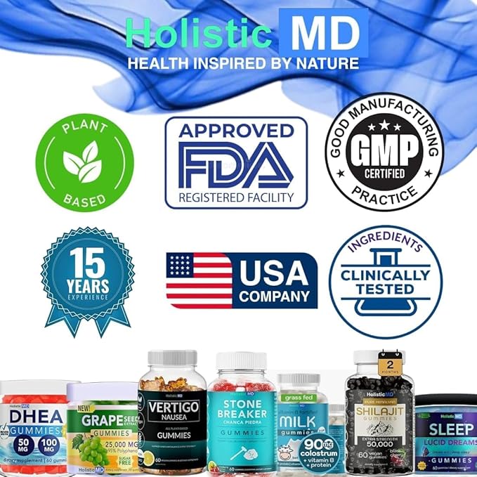 Gainer Gummies for Women Men Elderly and Kids | Clinically Studied Ingredients | 10 in 1 with L-Lysine Gentian Root Vitamin B | Non-GMO Sugar Free Vegan | 60 Count