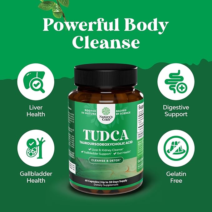 Bundle of Liver Cleanse Detox &amp Repair - Milk Thistle for Digestion &amp Immune Health - Ginger Root Choline Dandelion Root and Advanced Bile Salt TUDCA Supplement - Tauro Ursodeoxycholic Acid Li