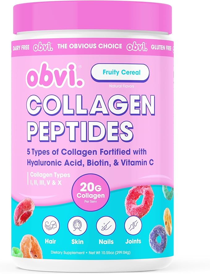 Obvi Collagen Peptides - Fruity Cereal