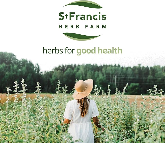 St. Francis Herb Farm Strest® Capsules (5:1 Powder Extract) Stress Relief Supplements 90 Capsules | One-Month Supply Organic Herbs Ashwagandha Holy Basil Rhodiola Siberian Ginseng Oat Schisandra
