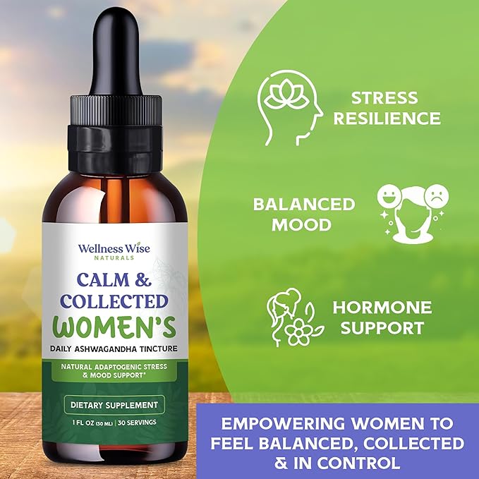 Calm and Collected Hormone Balance Tincture for Women