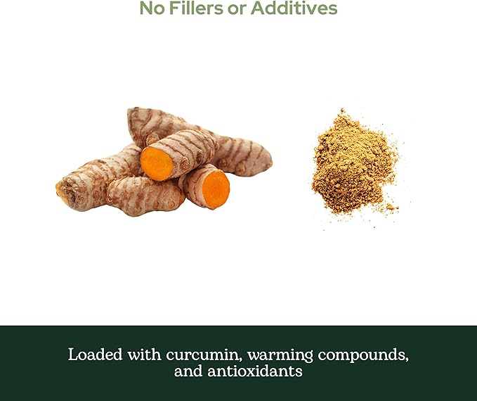 Eclectic Herb - Turmeric Powder | Joint Supplement + Musculoskeletal System Support | Dietary Supplement &amp Drink Mix | US-Grown Organic Vegan Non-GMO (2.1 oz | 60 g)